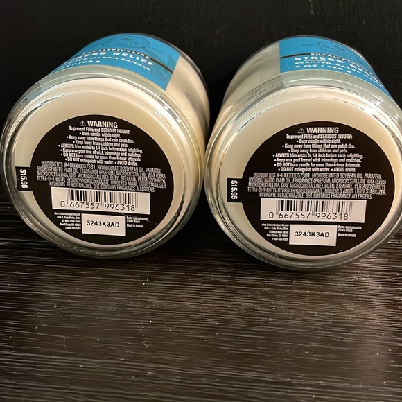 B&BW Aromatherapy Eucalyptus and Tea Single Wick Candle (x2) - Picture 4 of 4